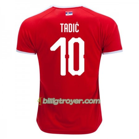 Billige Fotballdrakter Serbia Tadic 10 VM 2018 Hjemmedraktsett
